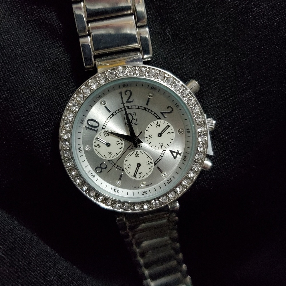 Silver watch